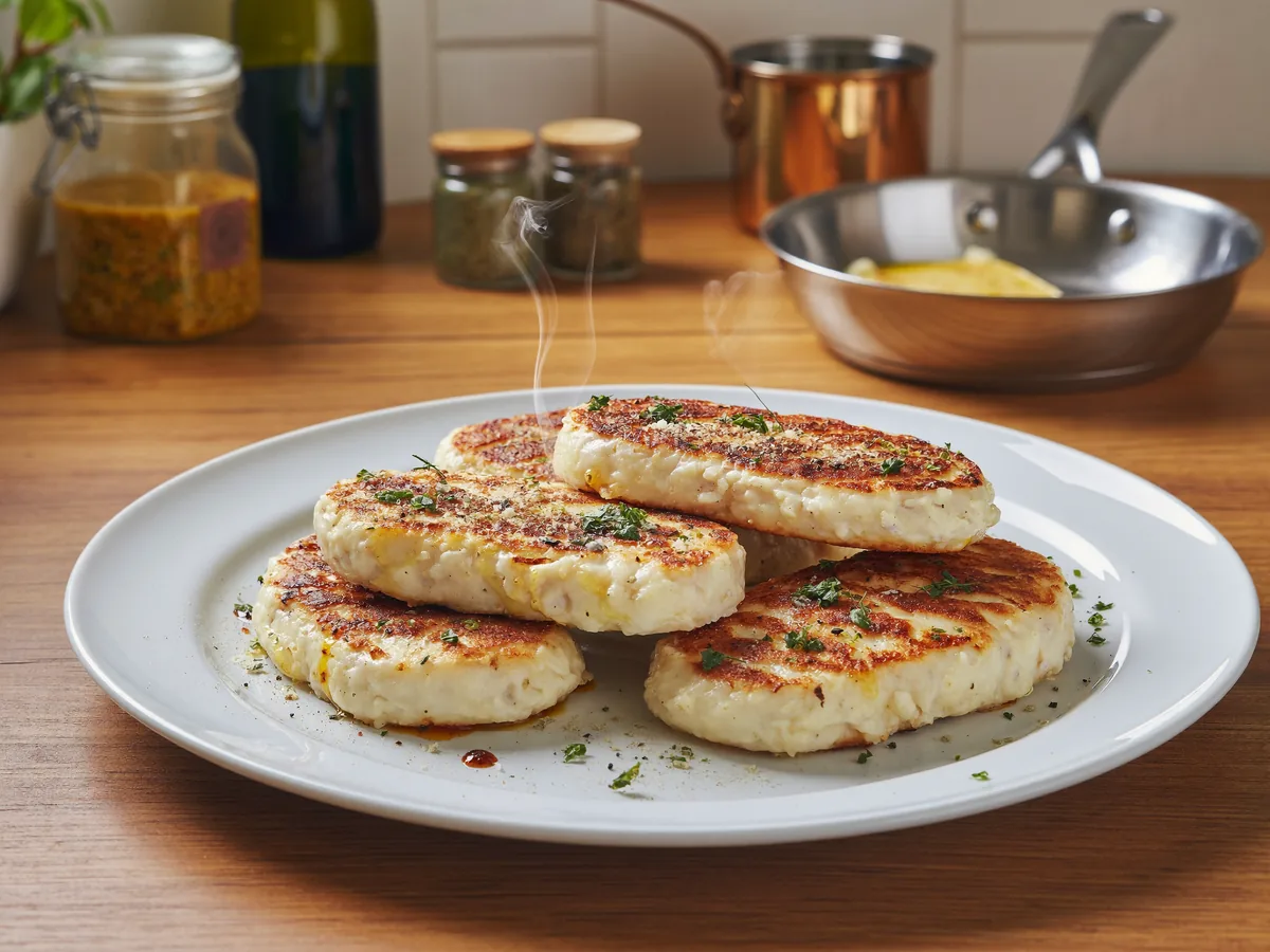 Куриные котлеты с майонезом и мукой рубленные