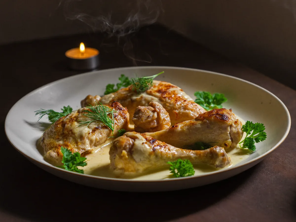 Куриные ножки с сыром