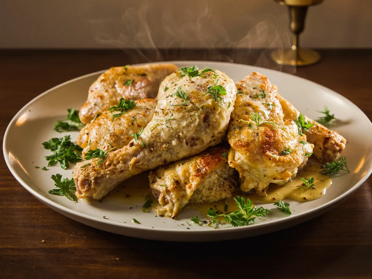 Куриные ножки в маринаде в духовке
