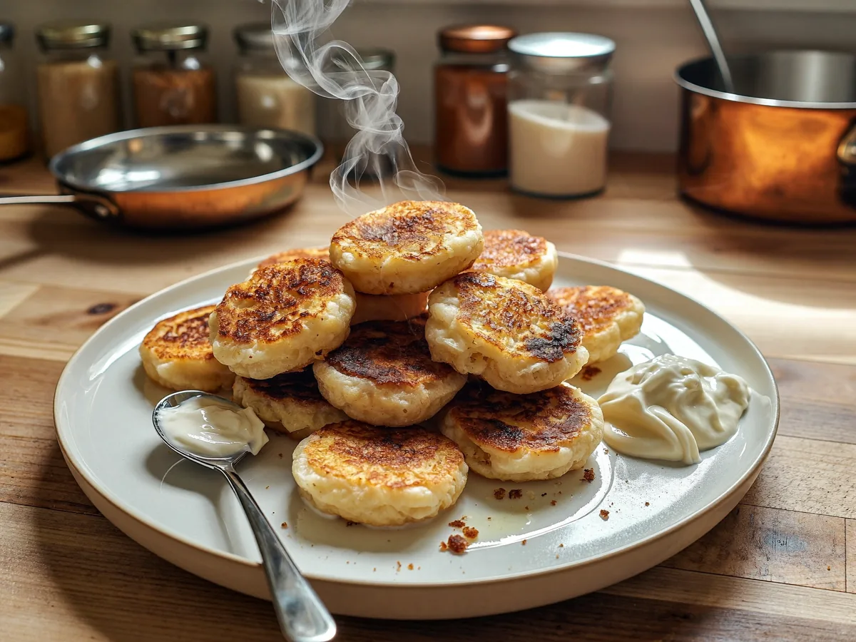 Куриные оладьи