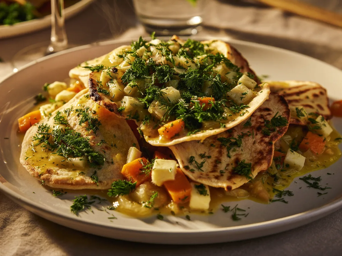 Лаваш с корейской морковкой и сыром