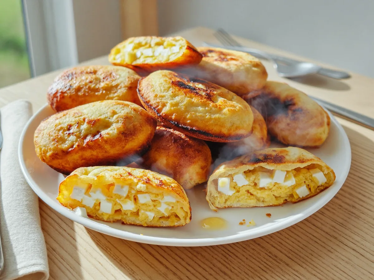 Ленивые пирожки с сыром