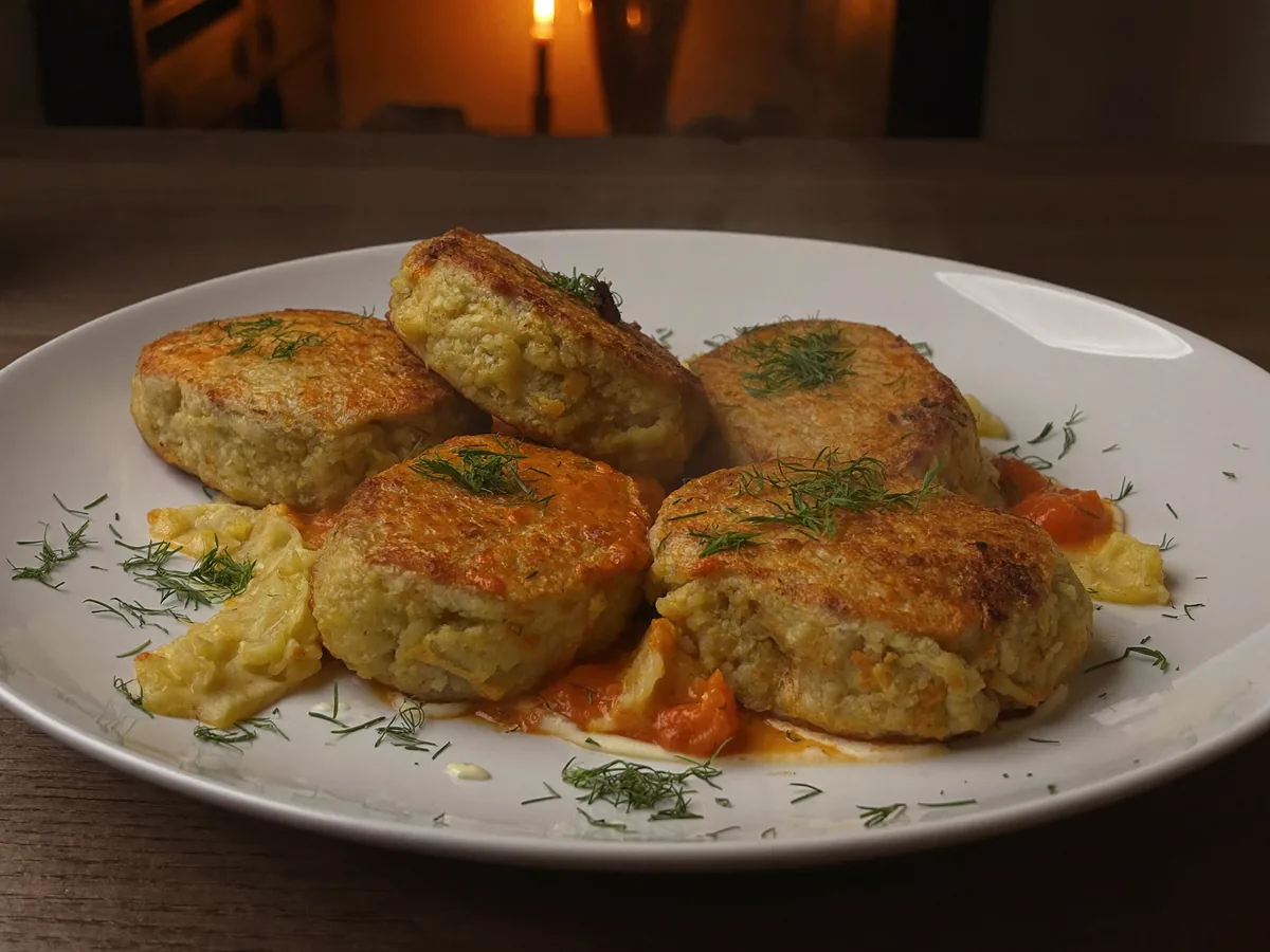 Ленивые вегетарианские голубцы с чечевицей и рисом (постные)