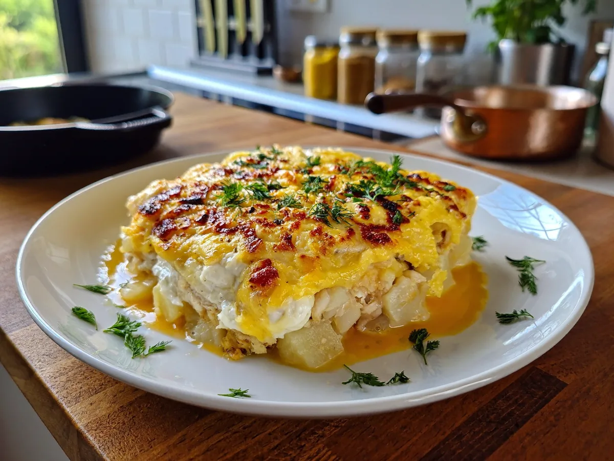Маффины с курицей и грибами