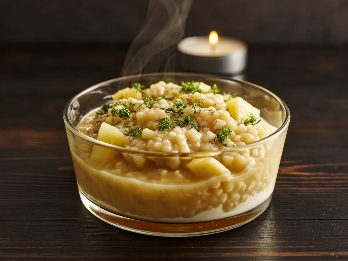 Манный кисель из манки