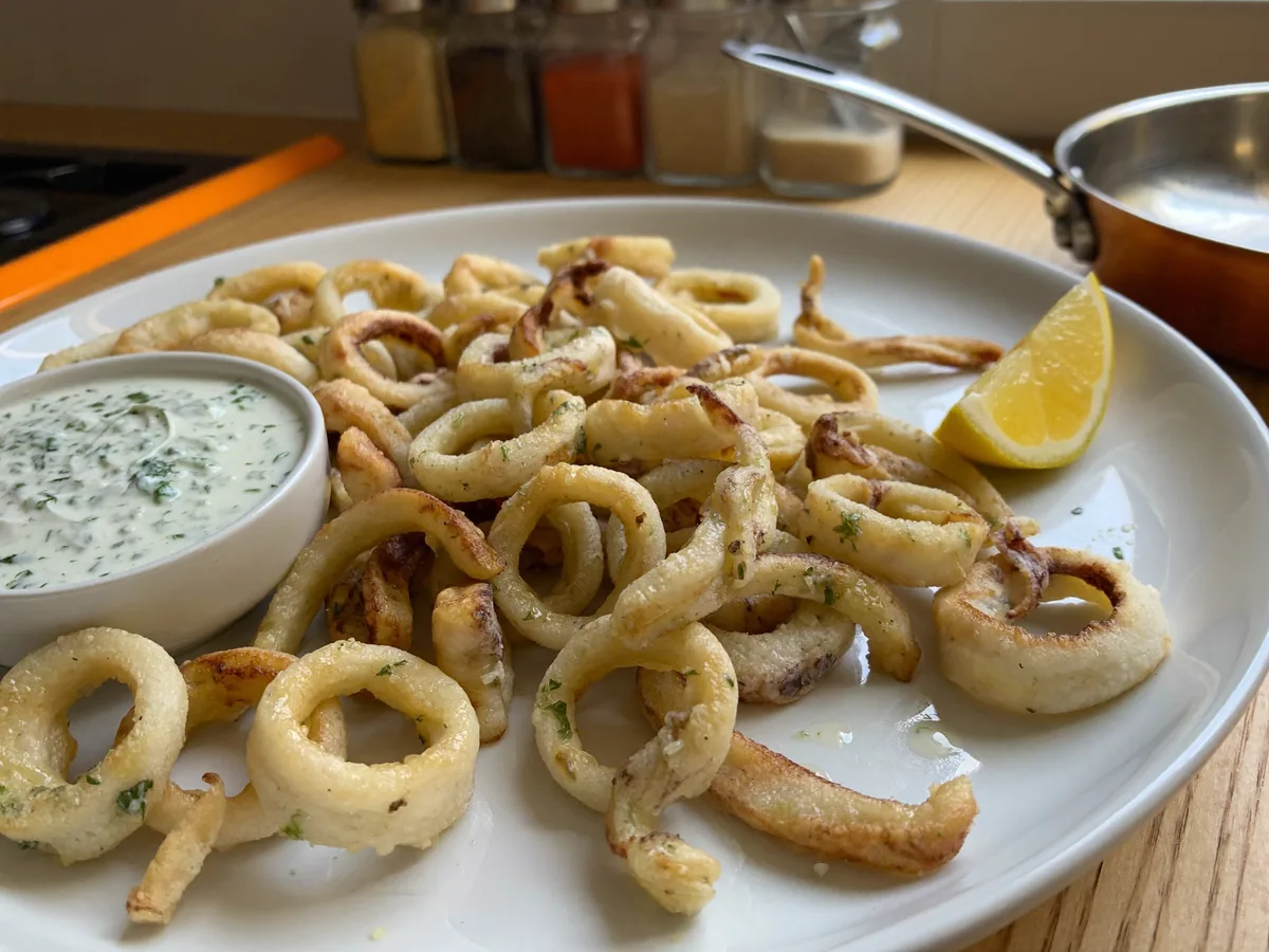 Маринованные кальмары