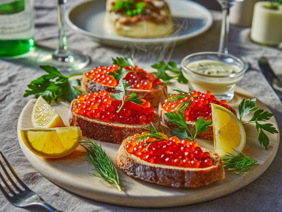 Масло икорное намазка из икры