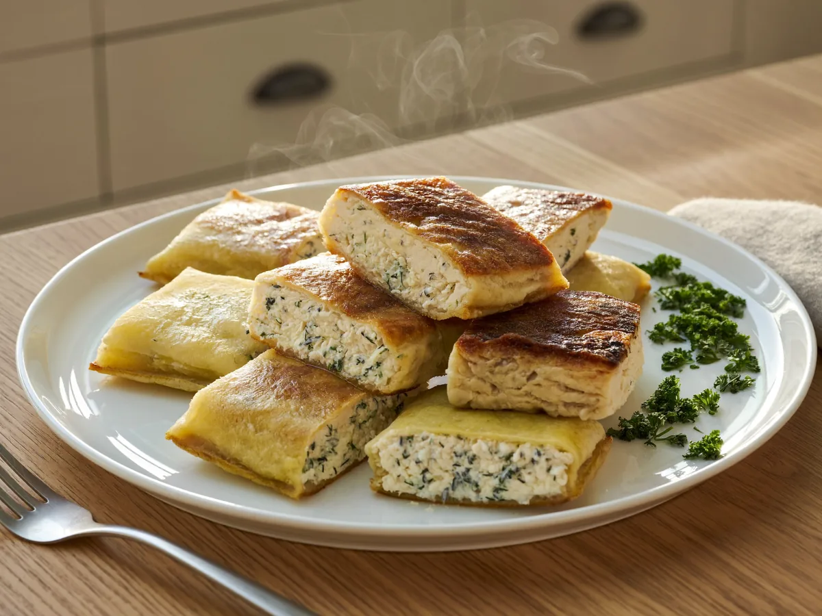 Мини курники с курицей