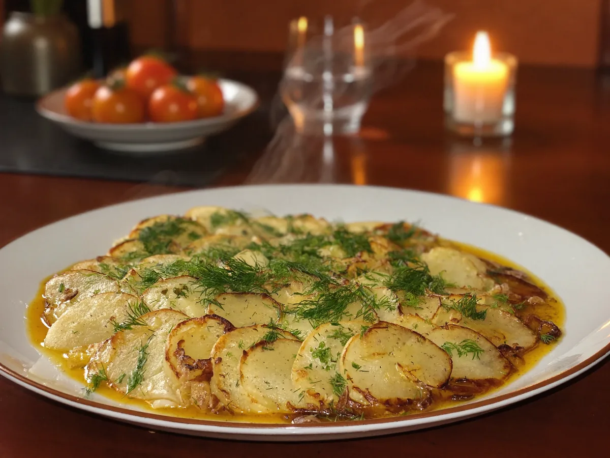 Минтай с картошкой