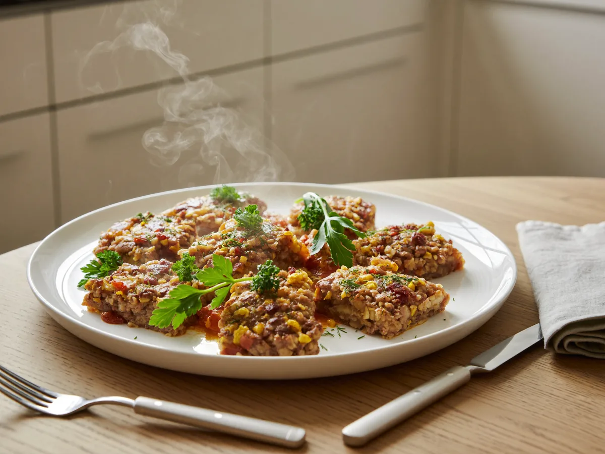 Митболы из киноа и говядины