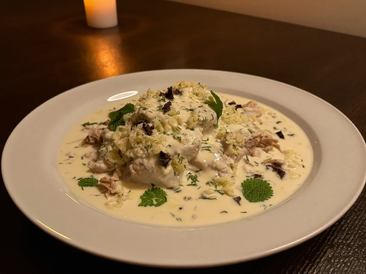 Мороженое с мятой и шоколадом