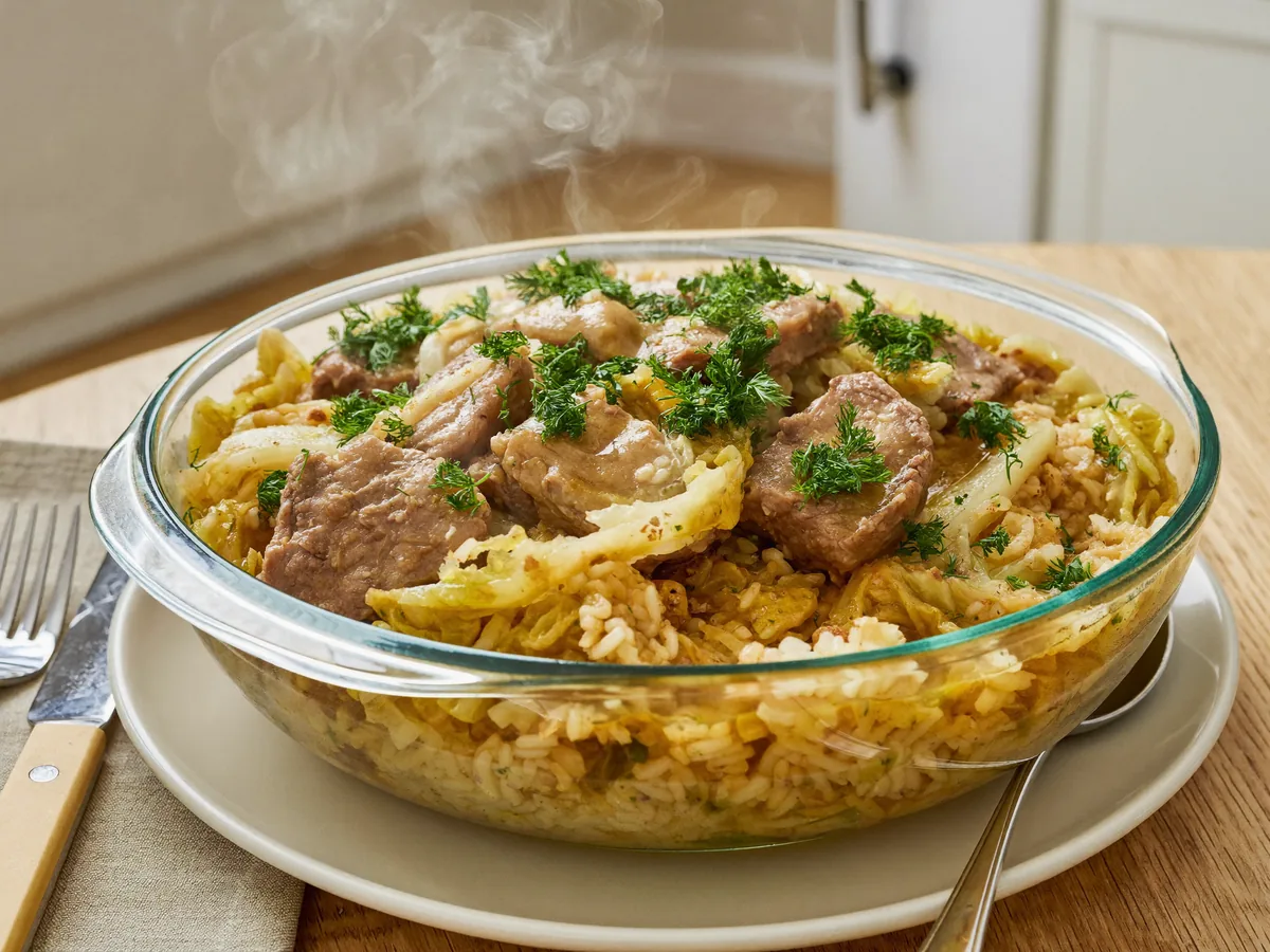 Морская капуста с рисом