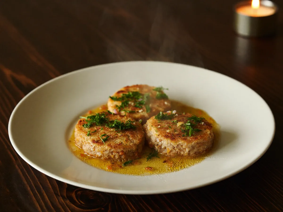 Мясные котлеты с морковью в духовке