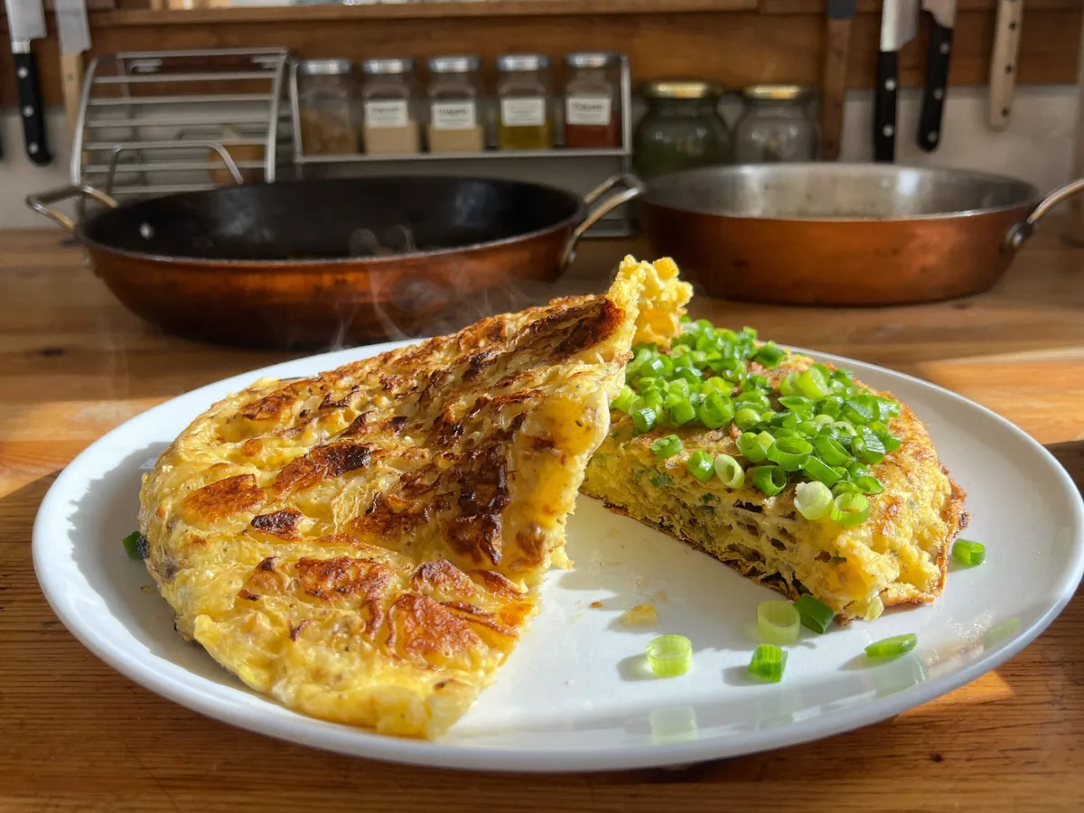 Омлет с овсянкой