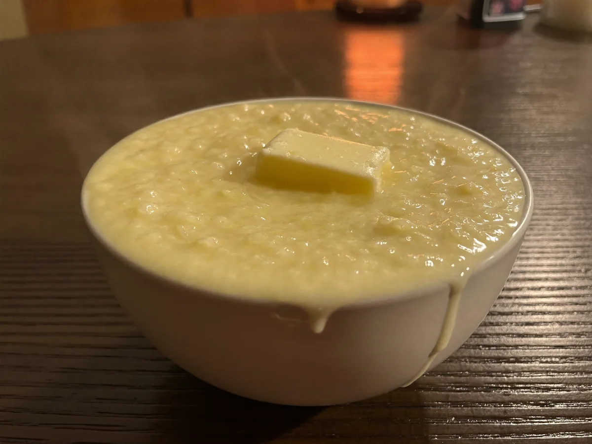 Овсяная каша с яичным белком
