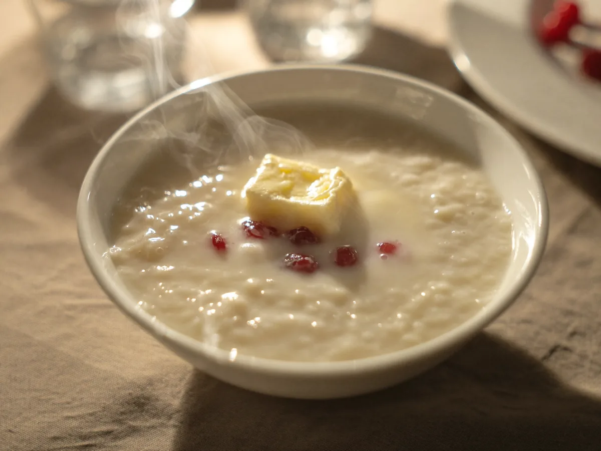 Овсяная каша со сгущенкой