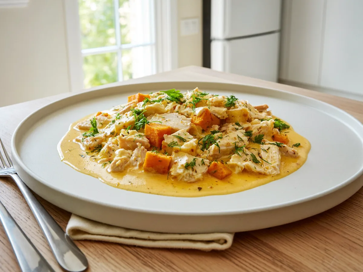 Паровое суфле из курицы
