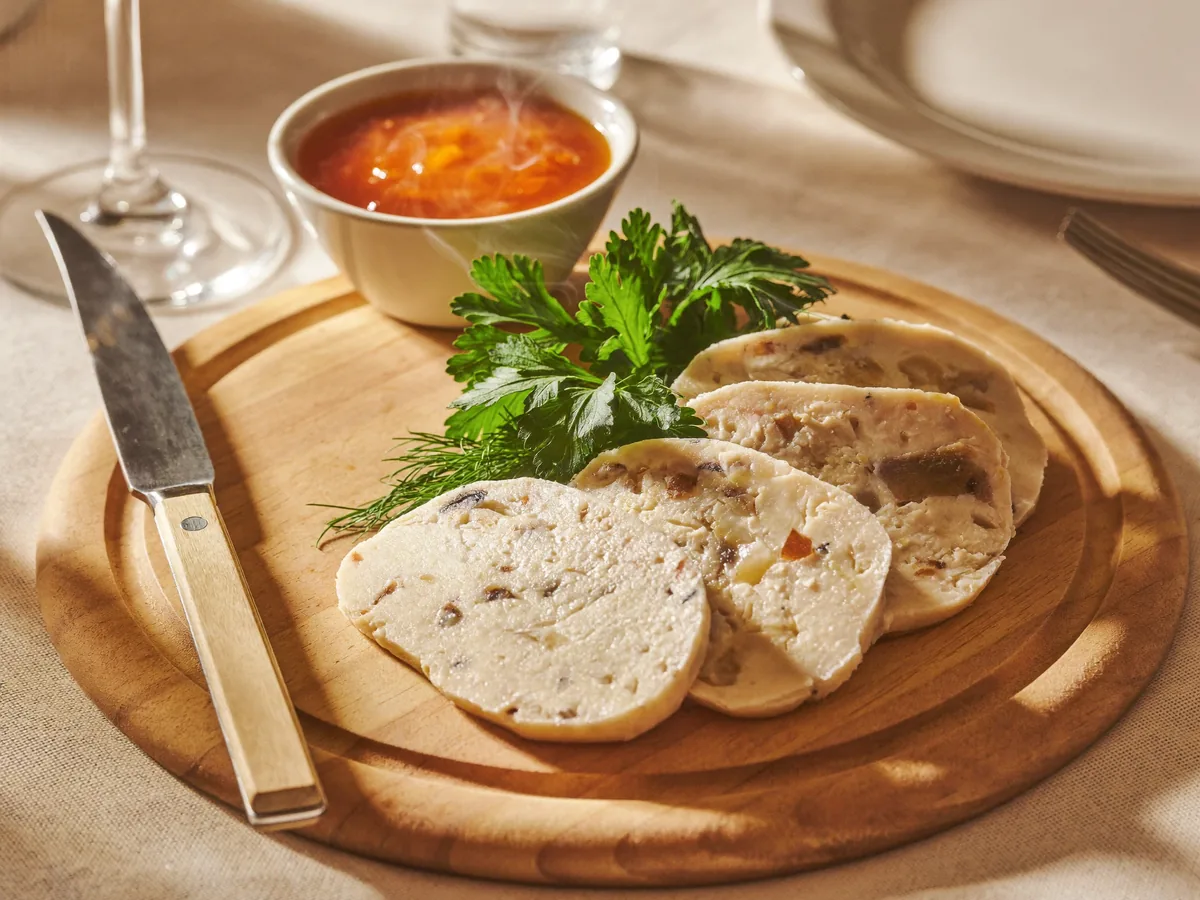 Паштет из куриной печени с грибами