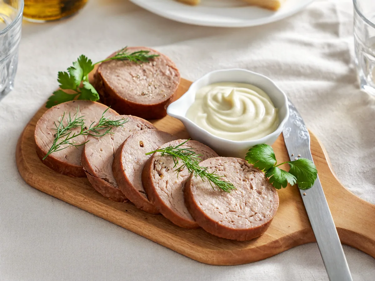 Паштет из куриной печени со сливками