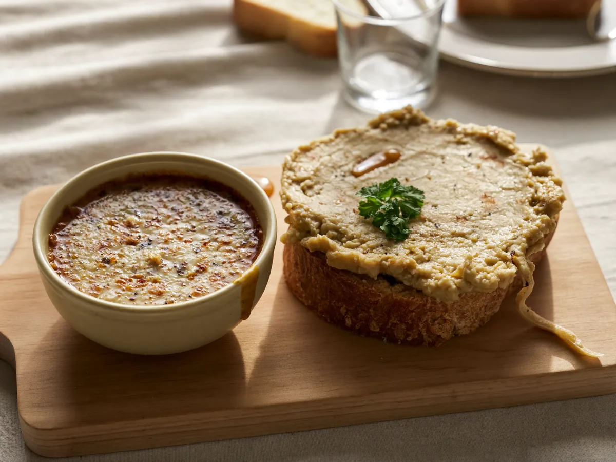 Паштет из опят с овощами