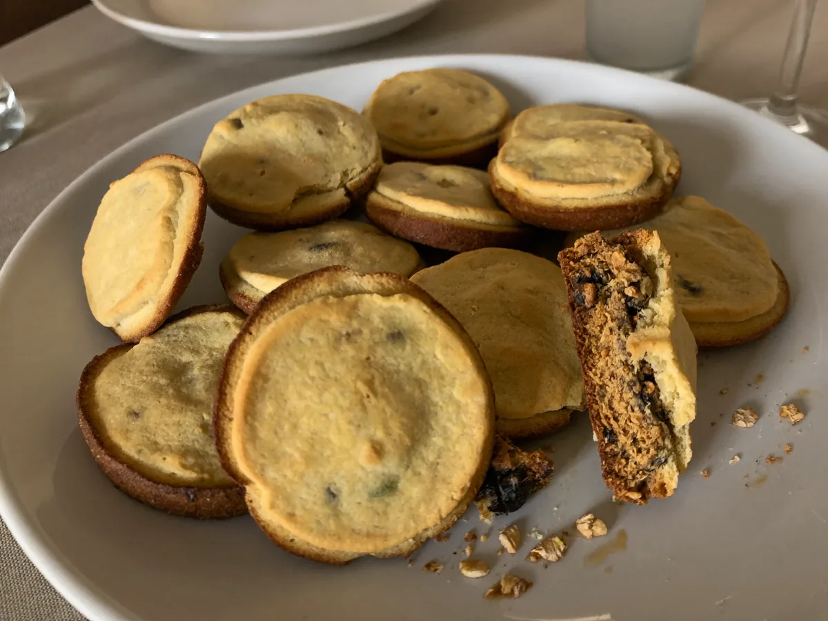 Печенье с черникой