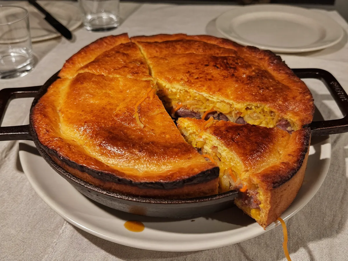 Печёночный пирог