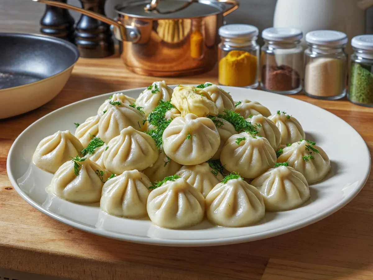 Пельмени из мастики