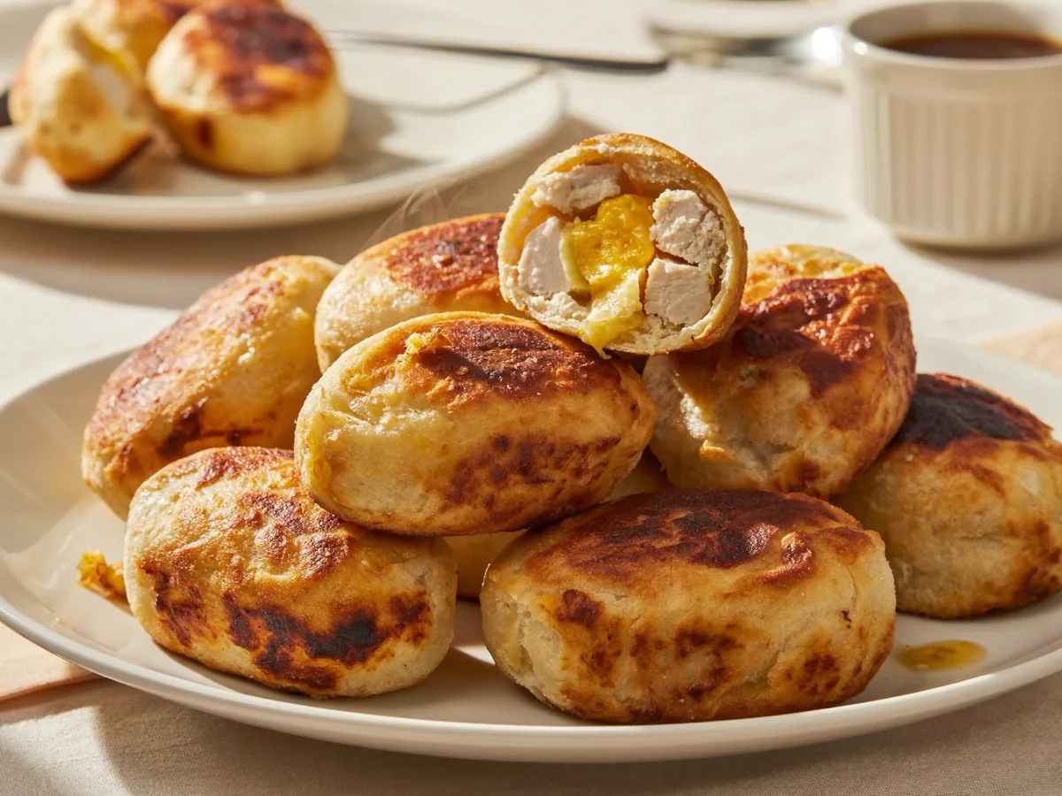 Пирожки с куриной начинкой