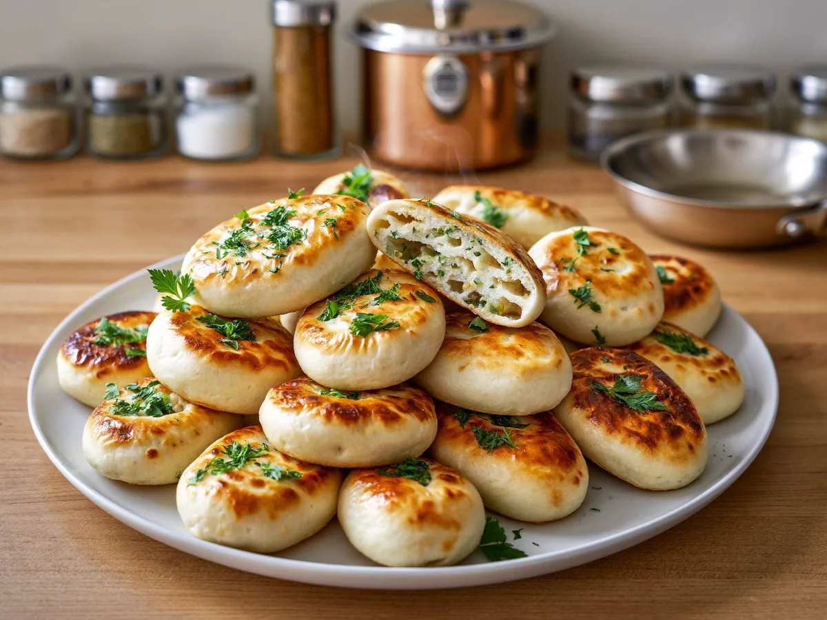 Пирожки с зеленью