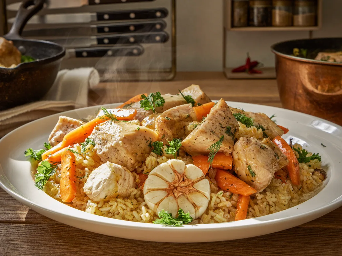 Плов из курицы
