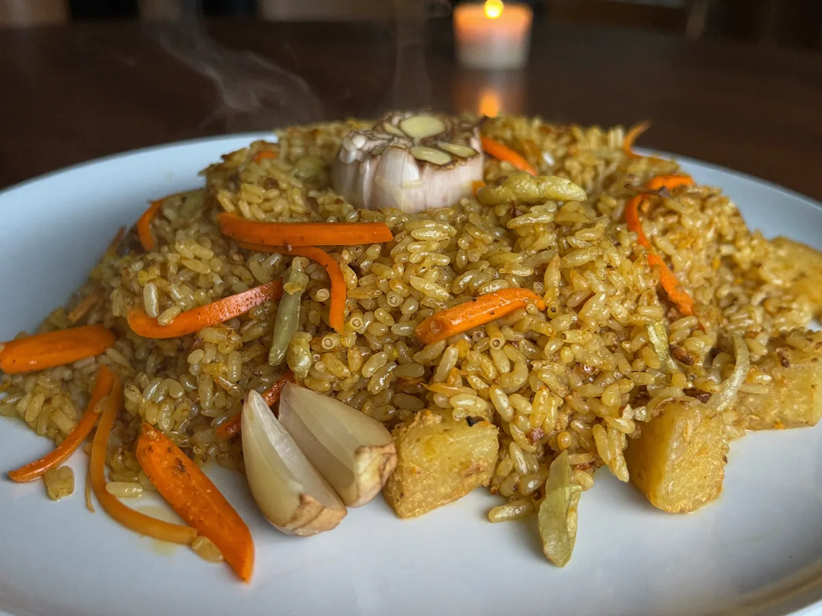 Плов с кабачками