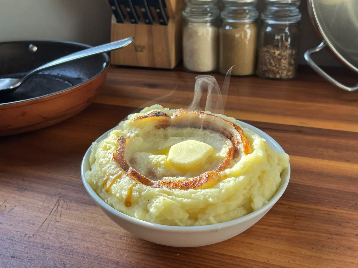 Подлив для картофельного пюре без мяса
