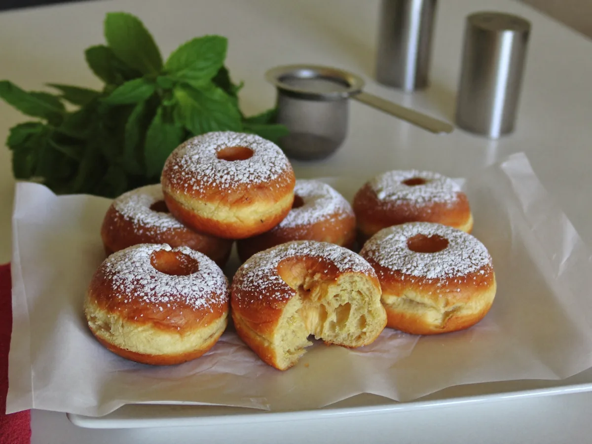 Пончики на йогурте