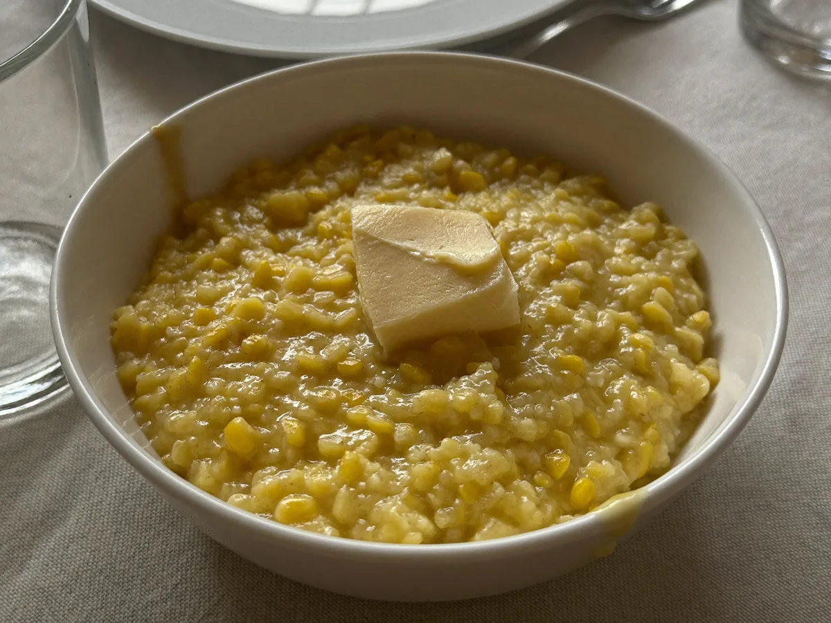 Постная кукурузная каша