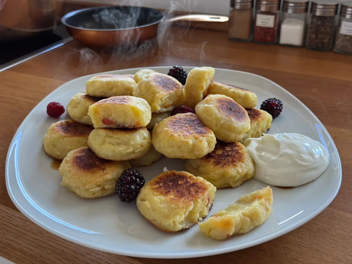 Постные ленивые вареники