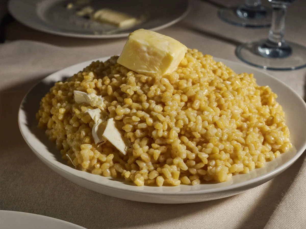 Пшеничная каша с сыром