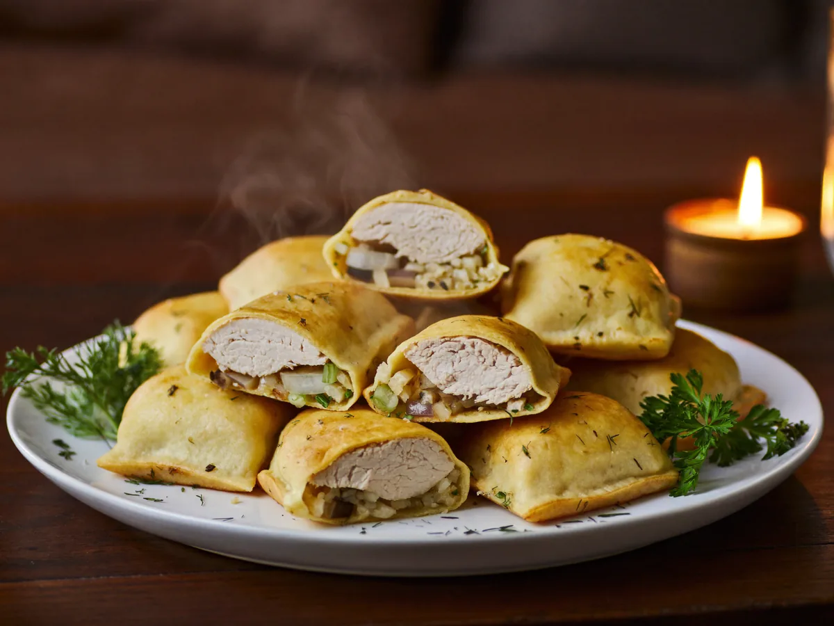 Расстегай с фаршем