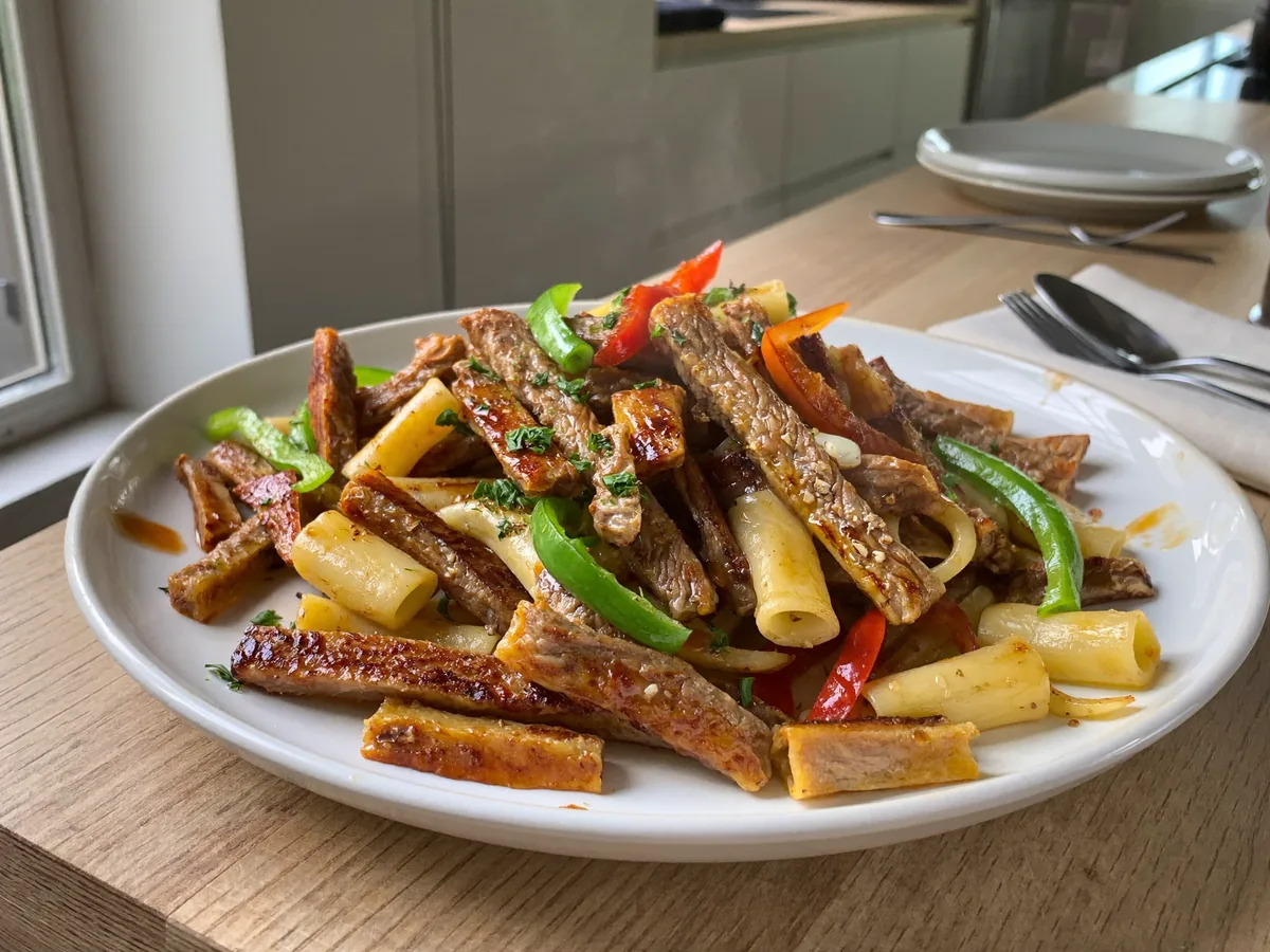 Рецепт пасты с мясом