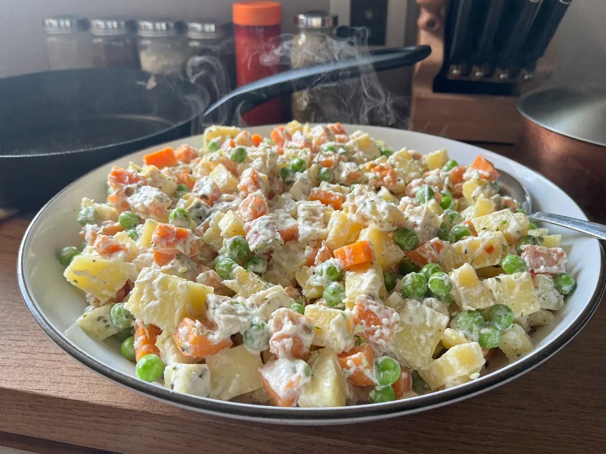 Редька со сметаной салат