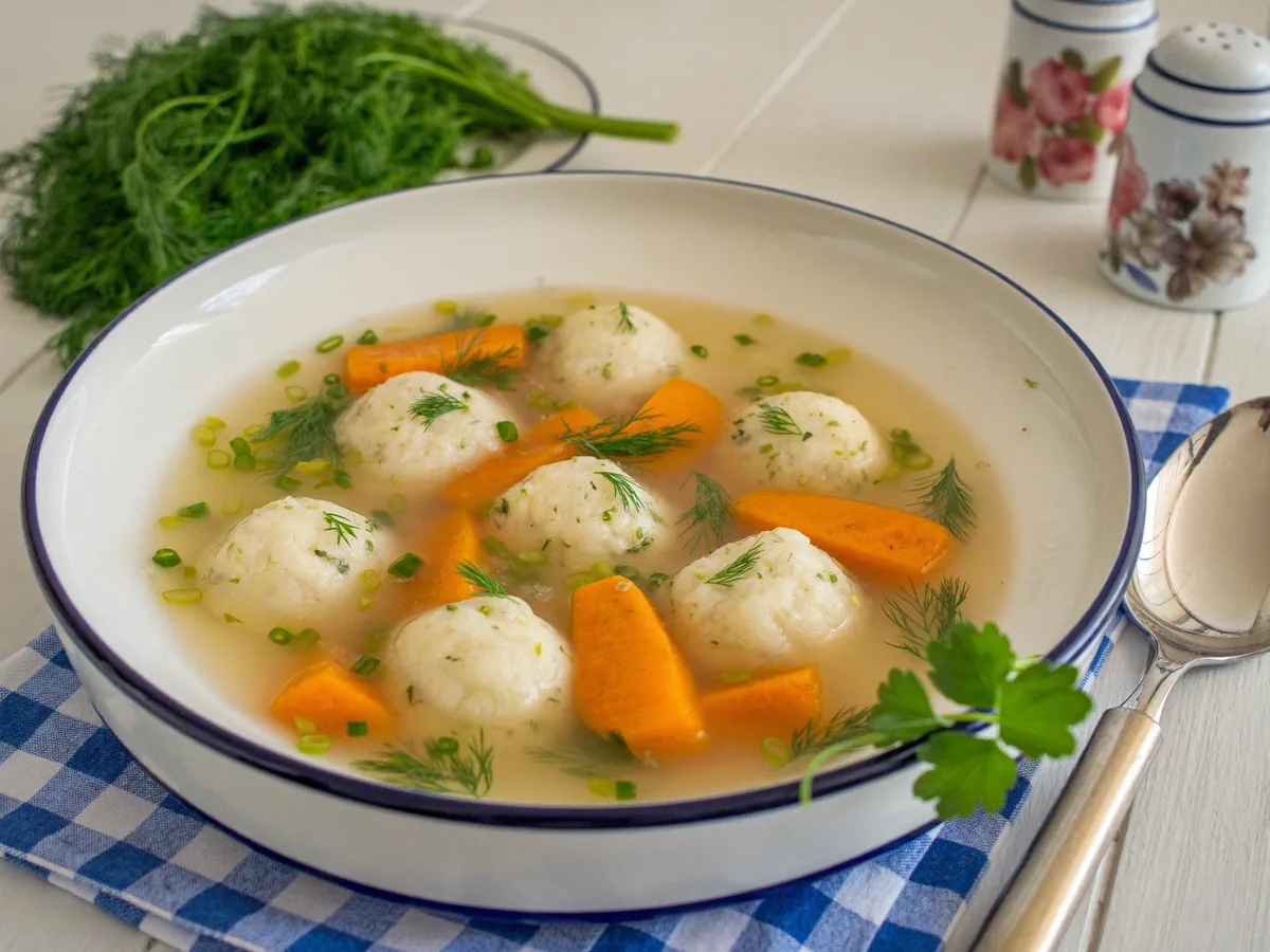 Рыбные клецки