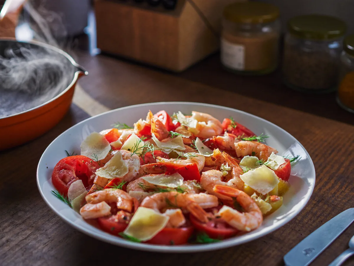 Салат "Цезарь" без курицы