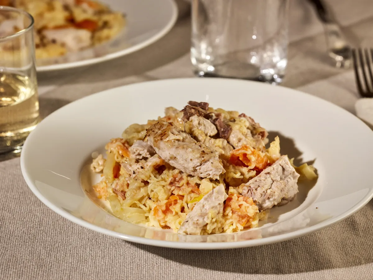 Салат хе из курицы