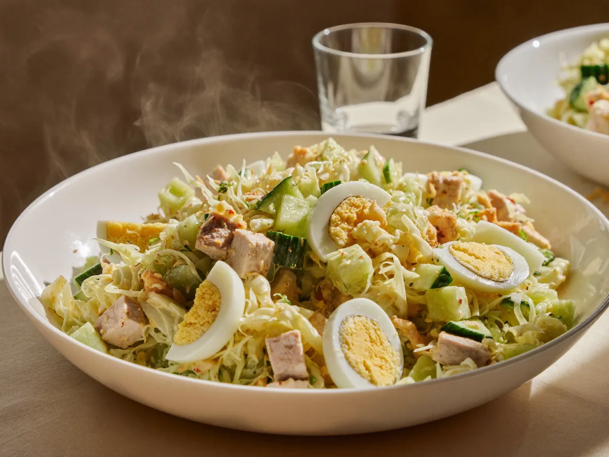 Салат с морской капустой