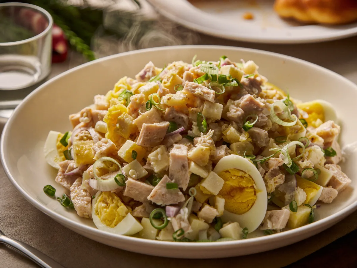 Салат Сердцеедка с куриными сердечками