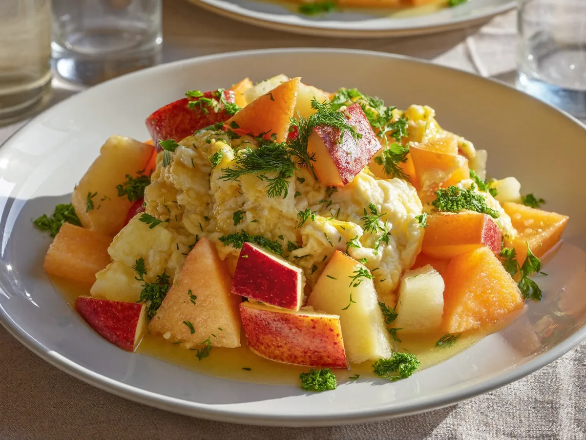 Шарлотка с апельсинами и яблоками в духовке