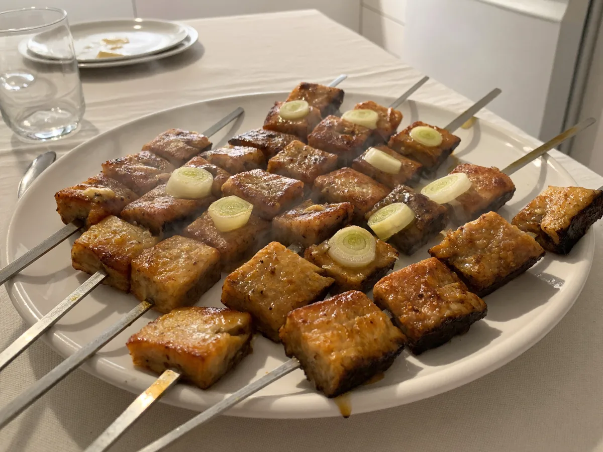 Шашлык из карпа