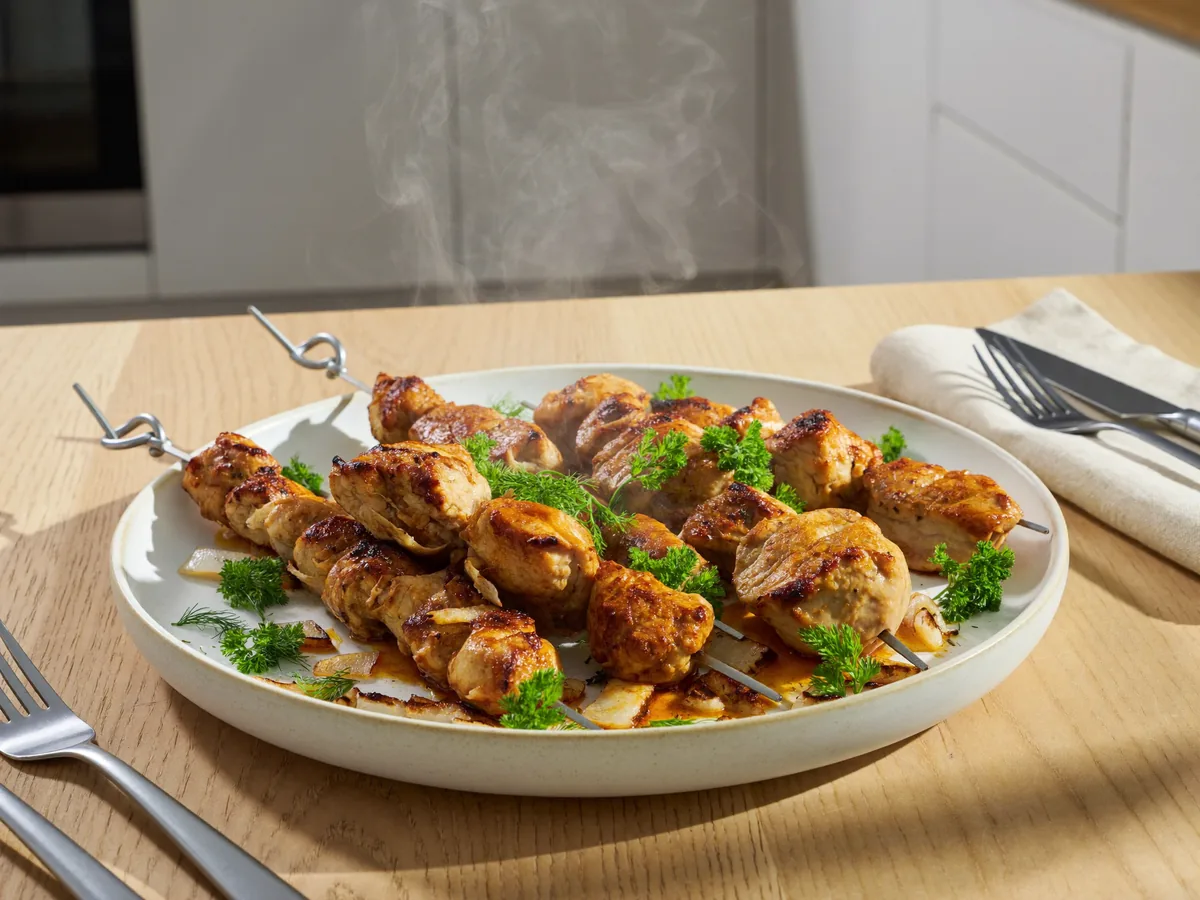 Шашлык из куриной голени