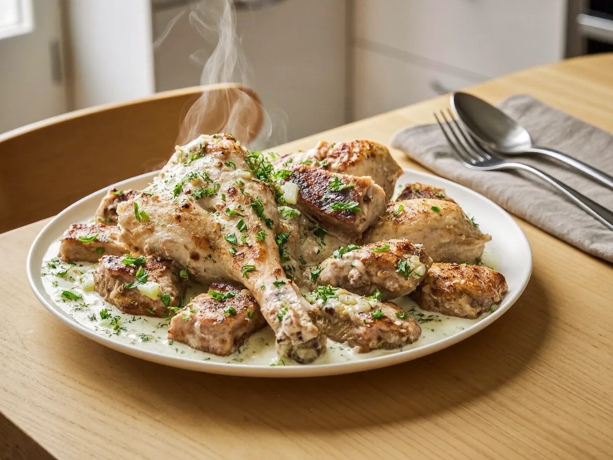 Шашлык из куриных частей