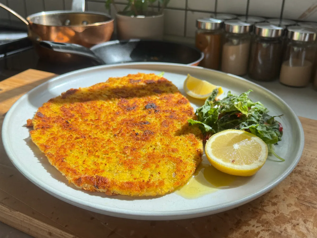 Шницель с сыром
