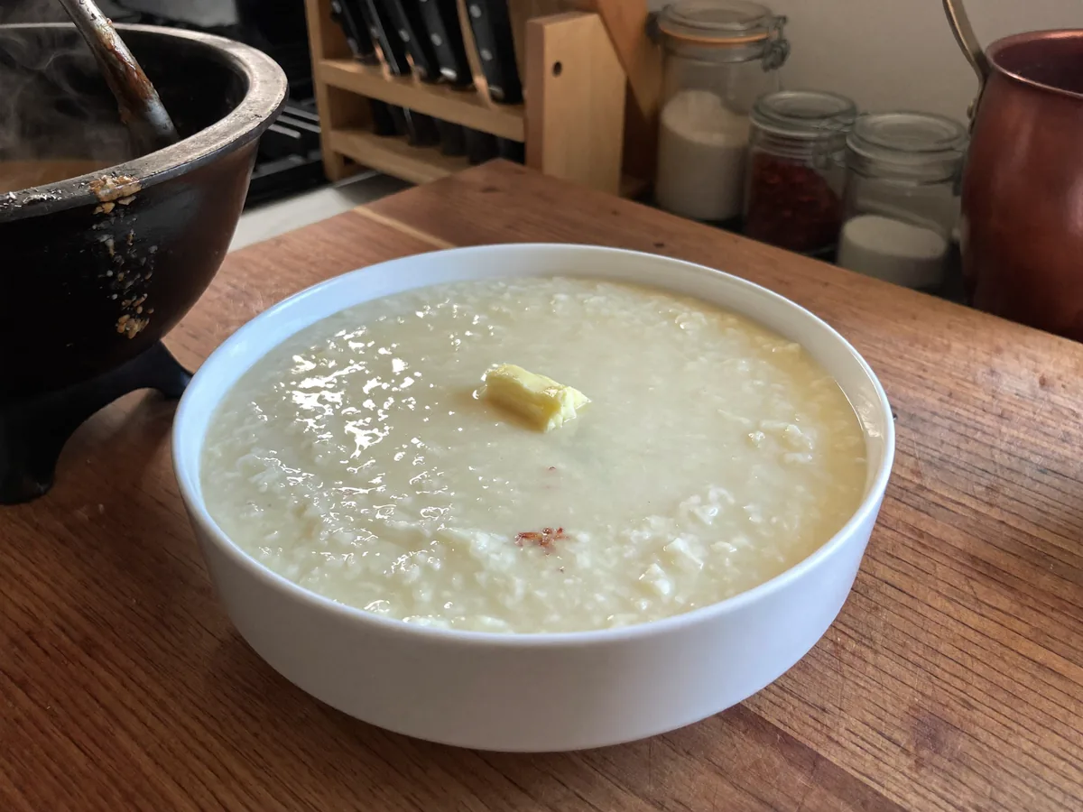 Шоколадная манная каша